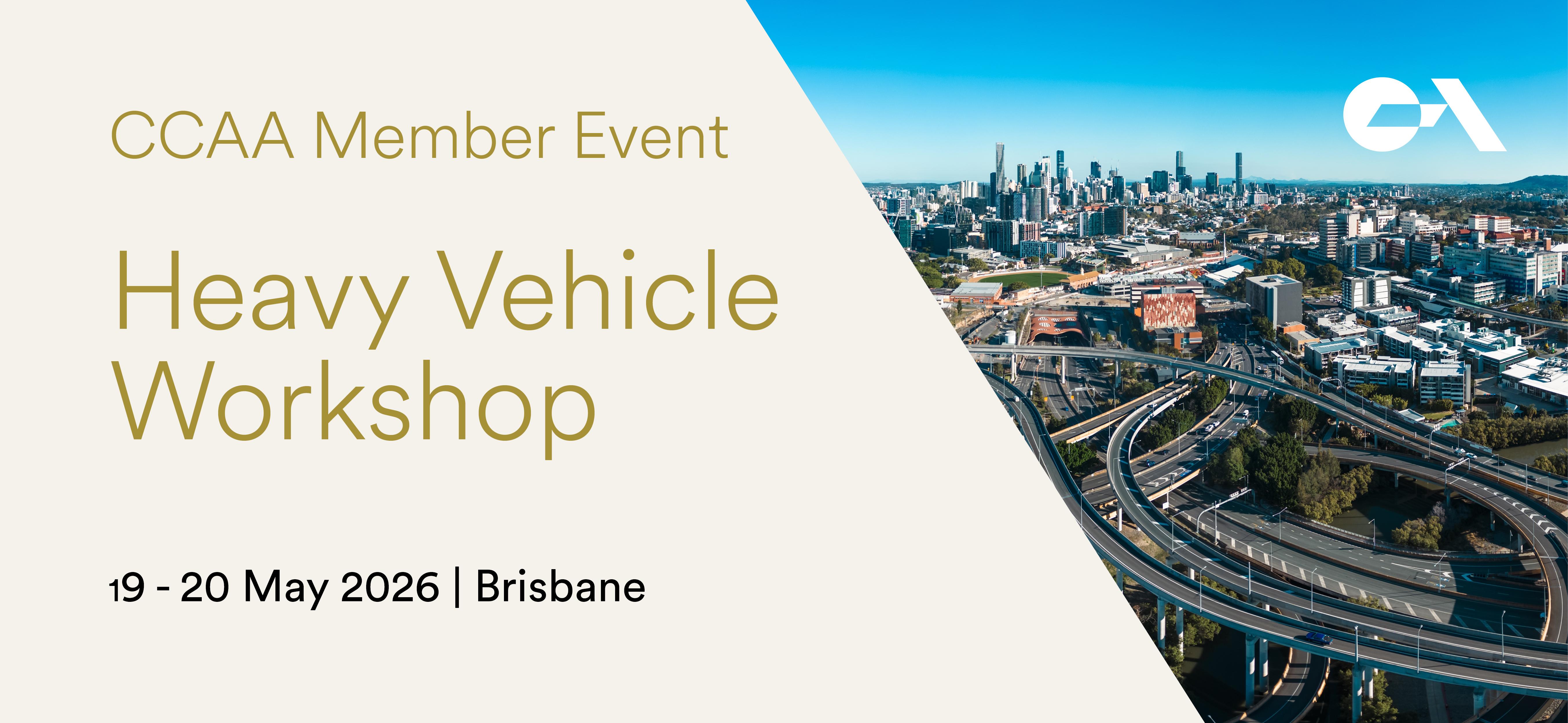 CCAA Heavy Vehicle Workshop