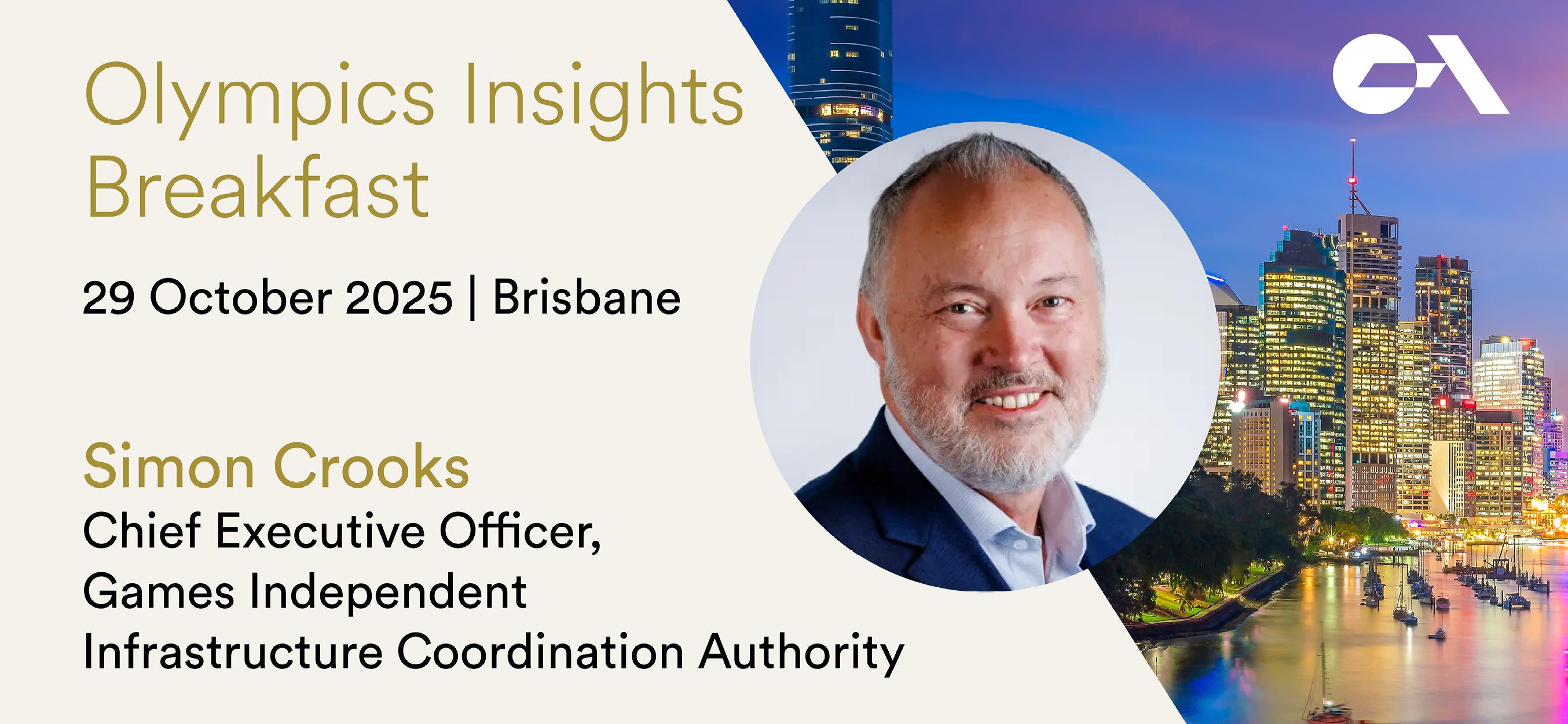 Olympics Insights Breakfast with Simon Crooks