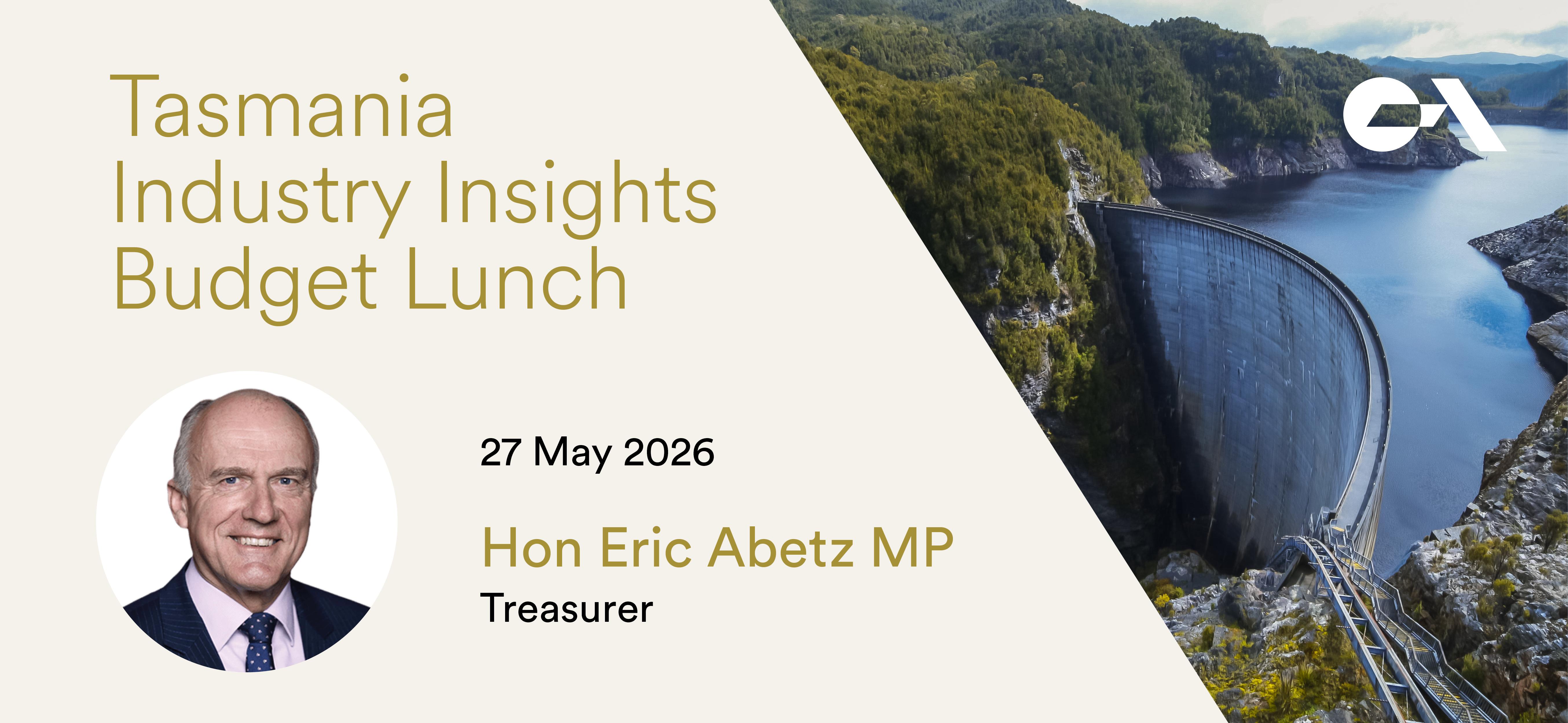 Industry Insights Tas Budget Lunch
