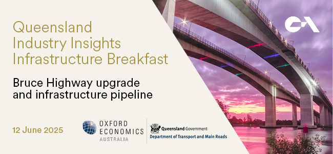 Queensland Industry Insights Infrastructure Breakfast